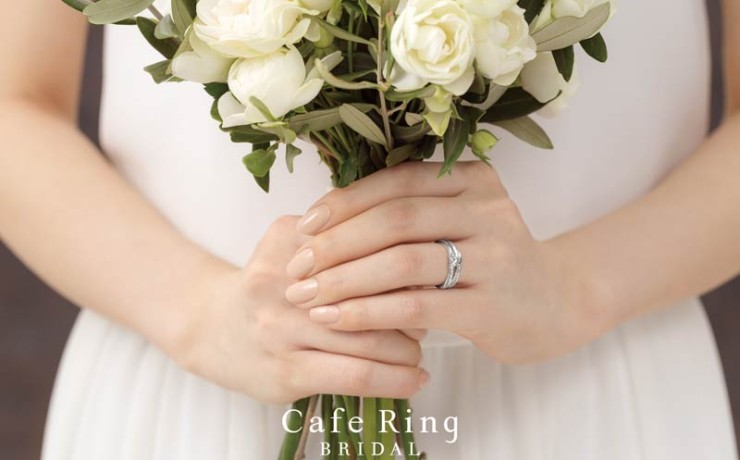 カフェリングのエンゲージリング（婚約指輪）静岡KITAGAWA Bridal