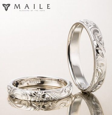 ハワイアンジュエリーの結婚指輪