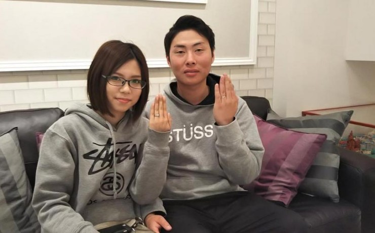 結婚指輪ご成約のお客様