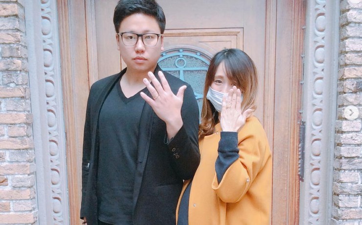 結婚指輪ご成約のお客様　たくや＆ちさき様ご夫妻　静岡県
