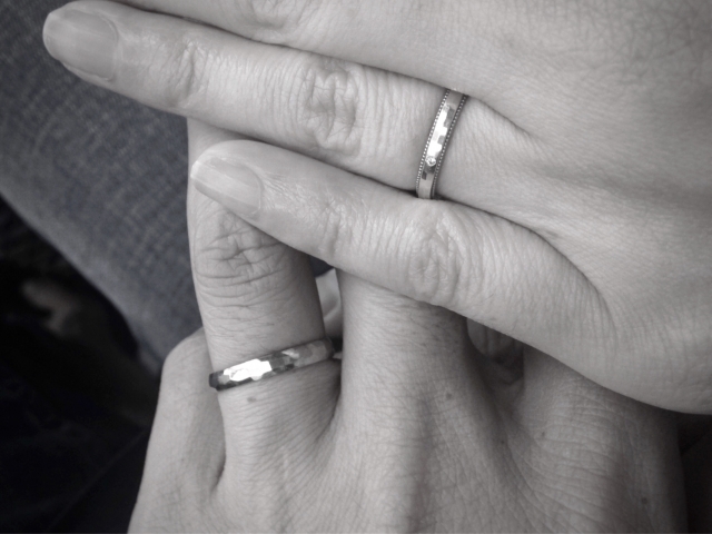 耐久性のある結婚指輪