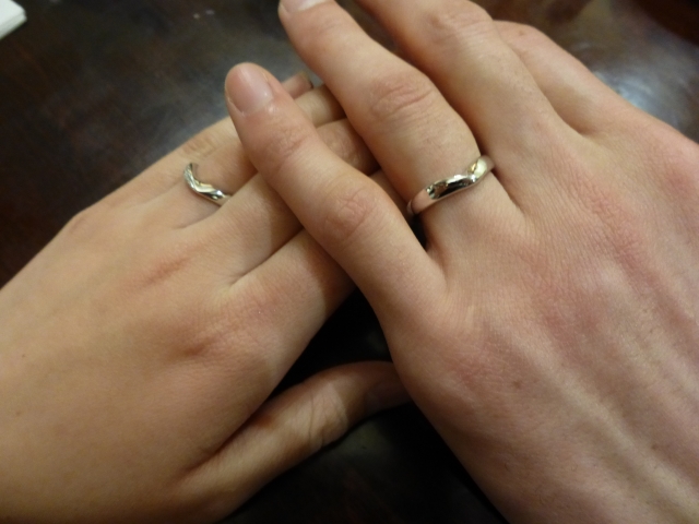 鋳造の結婚指輪