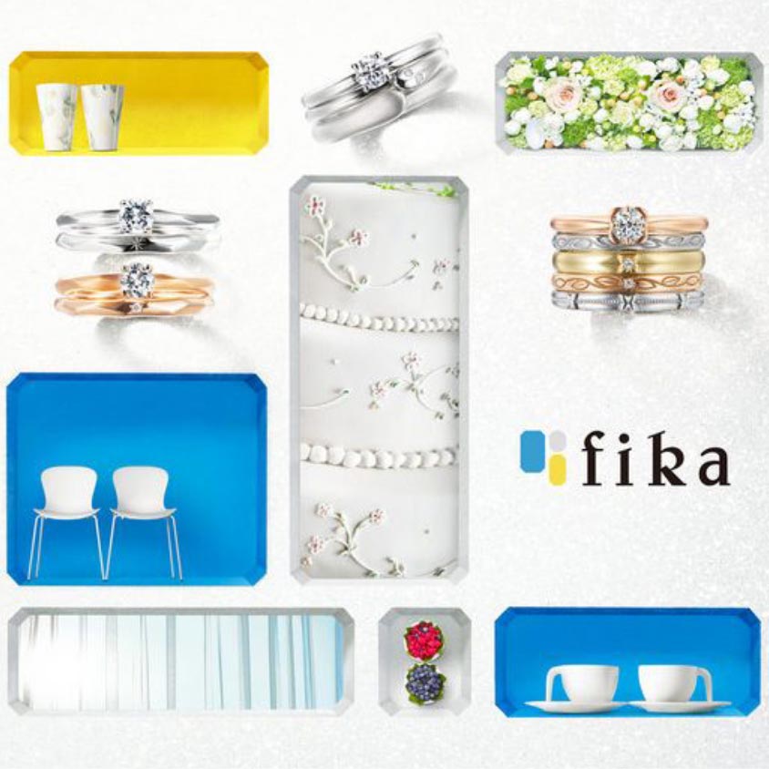 fika(フィーカ)の結婚指輪「白夜~語り合って」の商品画像