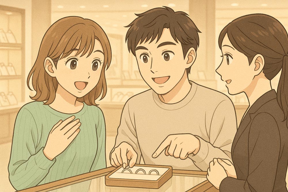 デザインで選ぶ結婚指輪2