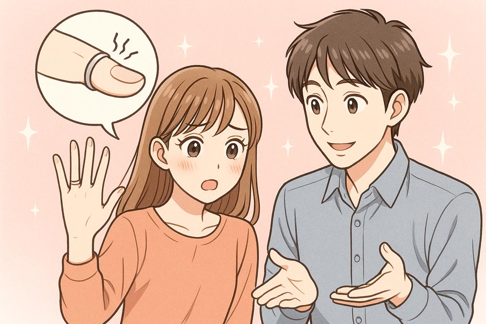 着け心地を試す5