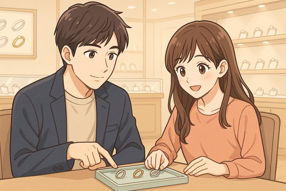 素材で選ぶ結婚指輪3