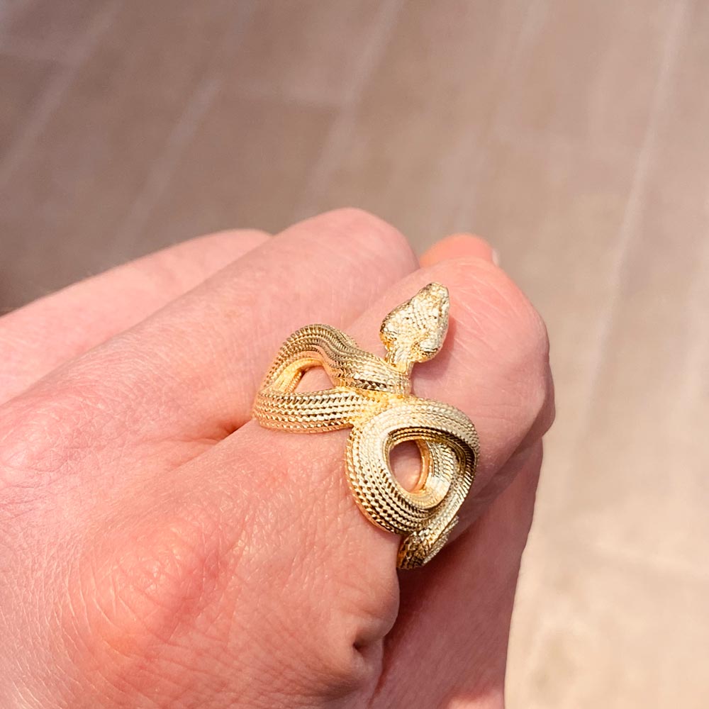蛇スネークのリング