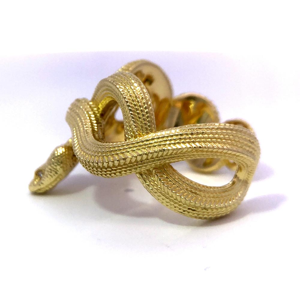 K18　パイソン蛇のリング