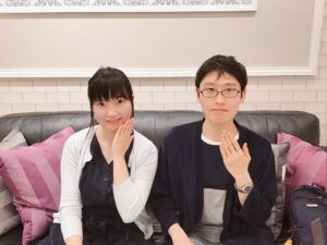 結婚指輪ご成約のお客様　Y.K様ご夫妻　静岡県磐田市