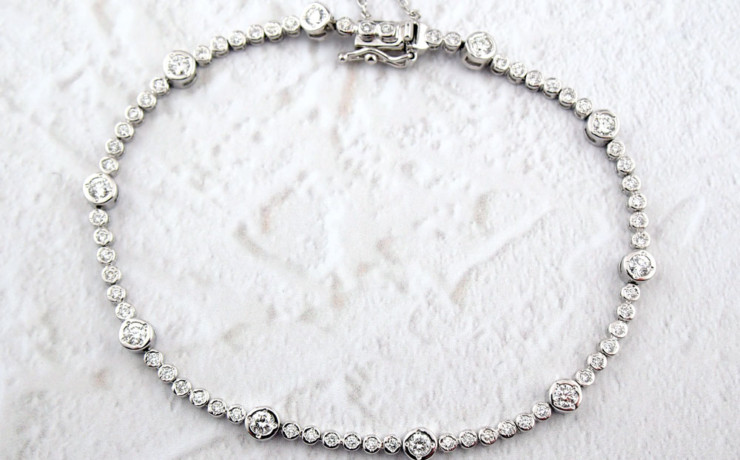ダイヤモンドのブレスレット