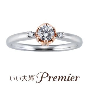 いい夫婦プレミアの婚約指輪　le-bourgeon-er
