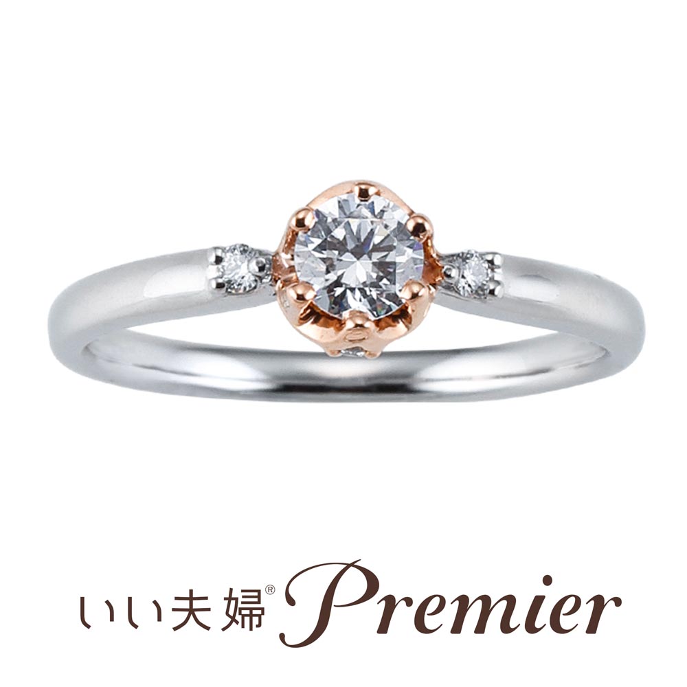 いい夫婦プレミアの婚約指輪　le-bourgeon-er