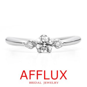 アフラックスの婚約指輪　ジャスミン