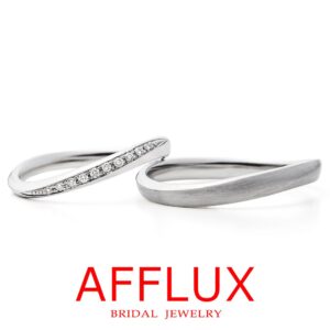アフラックスの結婚指輪　ナイアード