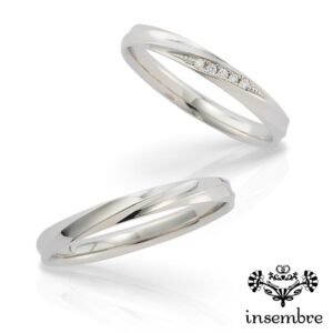 インセンブレの結婚指輪　INS01DPT　INS01NPT