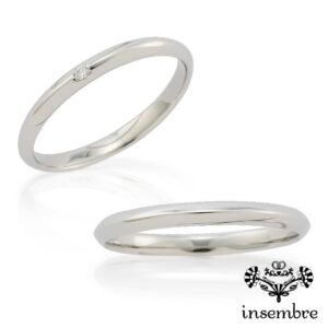 インセンブレの結婚指輪　INS02DPT　INS02NPT