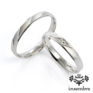 インセンブレの結婚指輪　INS03DPT　INS03NPT