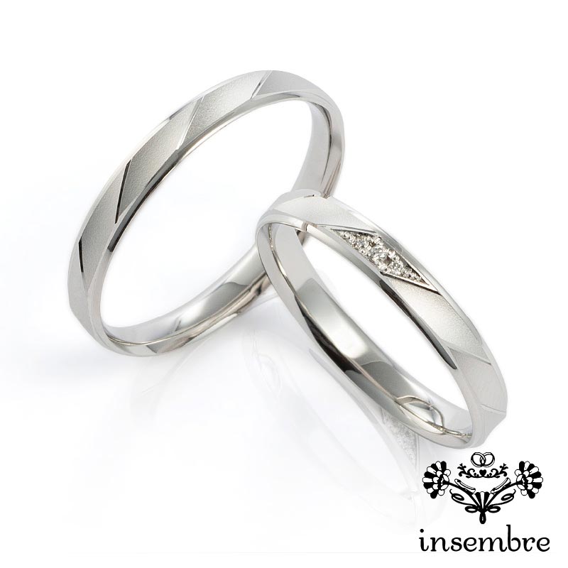 インセンブレの結婚指輪 INS03DPT INS03NPT