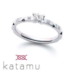 カタムの婚約指輪　折り紙