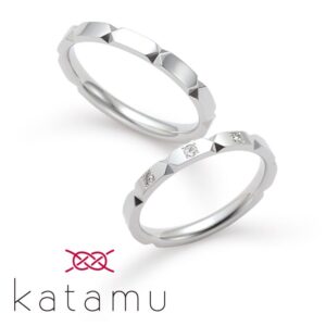 カタムの結婚指輪　折り紙