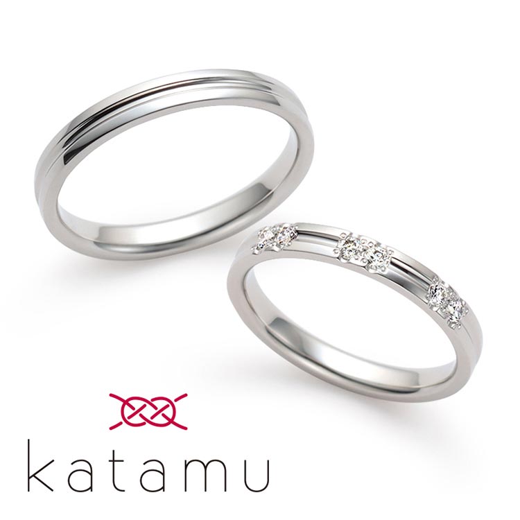 カタムの結婚指輪　淙々（そうそう）