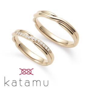 カタムの結婚指輪　縁（えにし）
