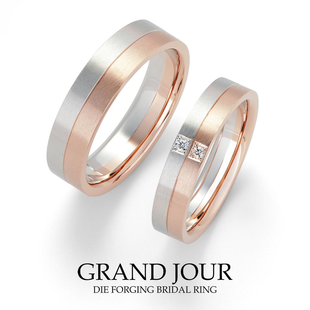 グランジュールの結婚指輪　GJ-02L　GJ-02M