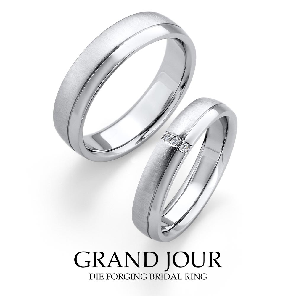 グランジュールの結婚指輪　GJ-04L　GJ-04M