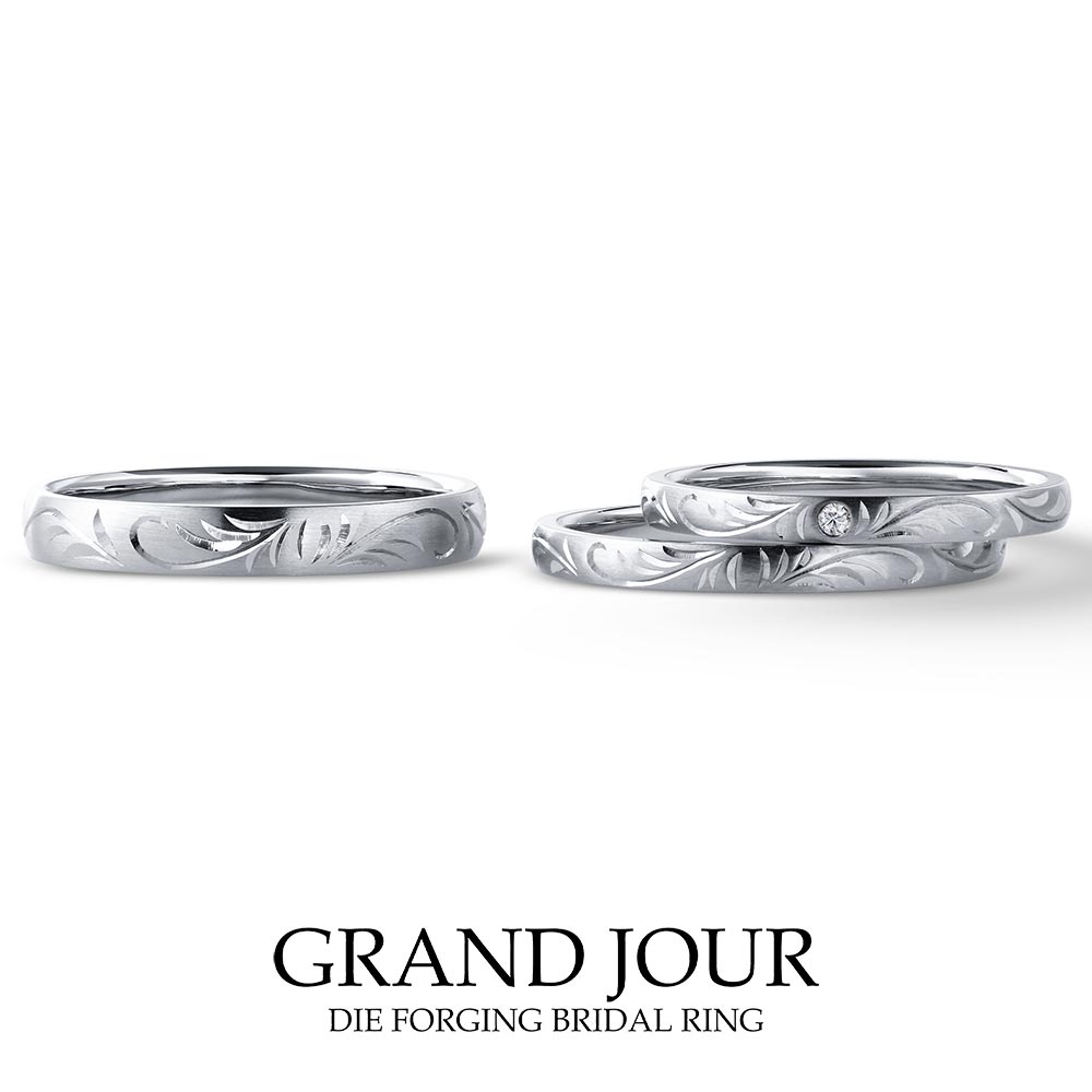 グランジュールの結婚指輪　UJ-03L　UJ-03M　UJ-03W