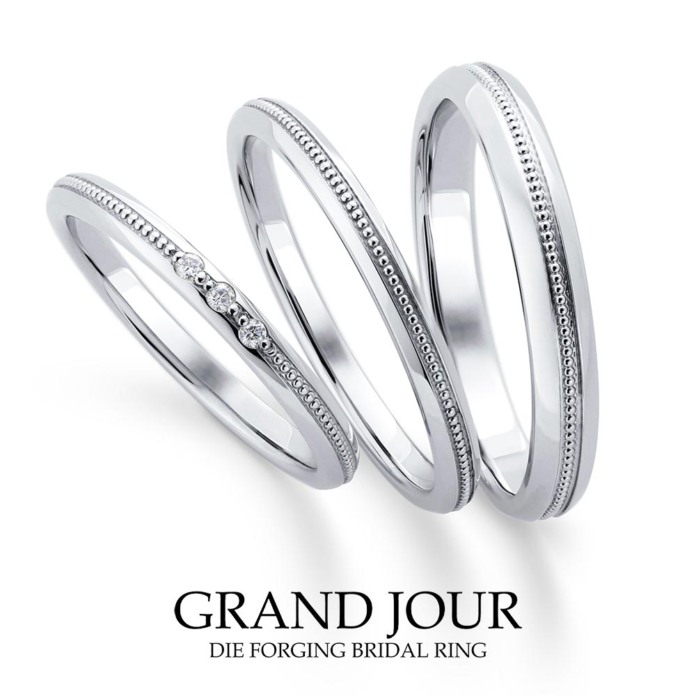 グランジュールの結婚指輪　UJ-06L　UJ-06M　UJ-06W