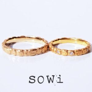 ソーイの結婚指輪　きらきらL