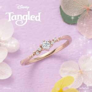 ディズニーラプンツェルの婚約指輪　ベストデイエバー