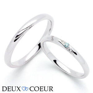 ドゥクールの結婚指輪　1306157　1306156