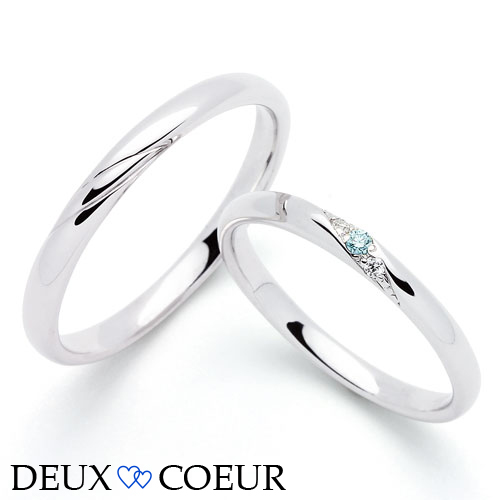 ドゥクールの結婚指輪　1306157　1306156