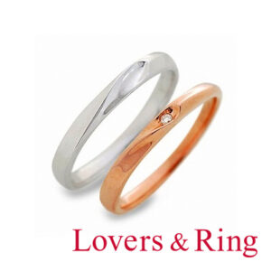 ラバーズアンドリングの結婚指輪　LSR0650WG　LSR0650PK