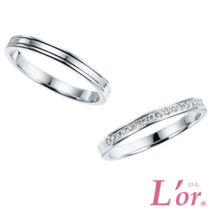 ロルの結婚指輪　LPP025　LPP025D