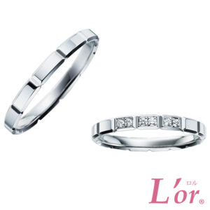 ロルの結婚指輪　LPP029　LPP029D