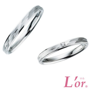 ロルの結婚指輪　LPP030　LPP030D