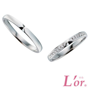 ロルの結婚指輪　LPP031　LPP031D
