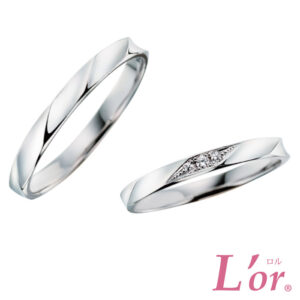 ロルの結婚指輪　LPP032　LPP032D