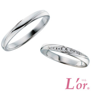 ロルの結婚指輪　LPP033　LPP033D