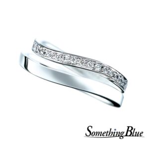 サムシングブルーの結婚指輪　SBM103　SMB115