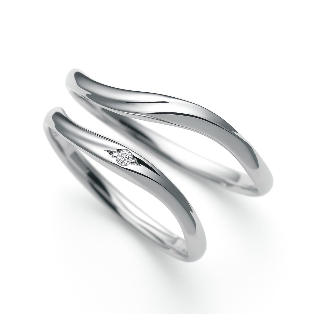 ウェーブ／Sラインの結婚指輪 nocur