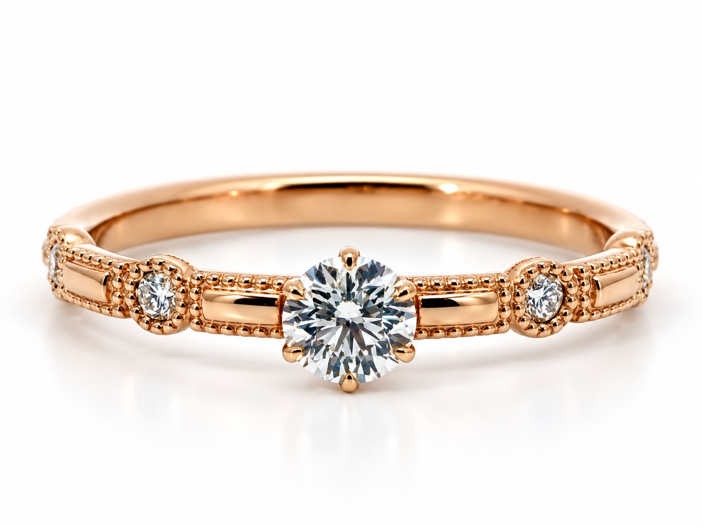 フェア限定の婚約指輪 K18 ダイヤモンド0.24ct